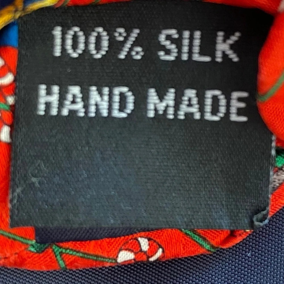 100% Silk Handmade Nutcracker Christmas Mens Tie - Picture 5 of 7